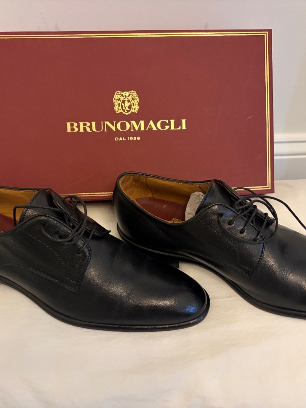 Bruno Magli Men’s black dress shoes